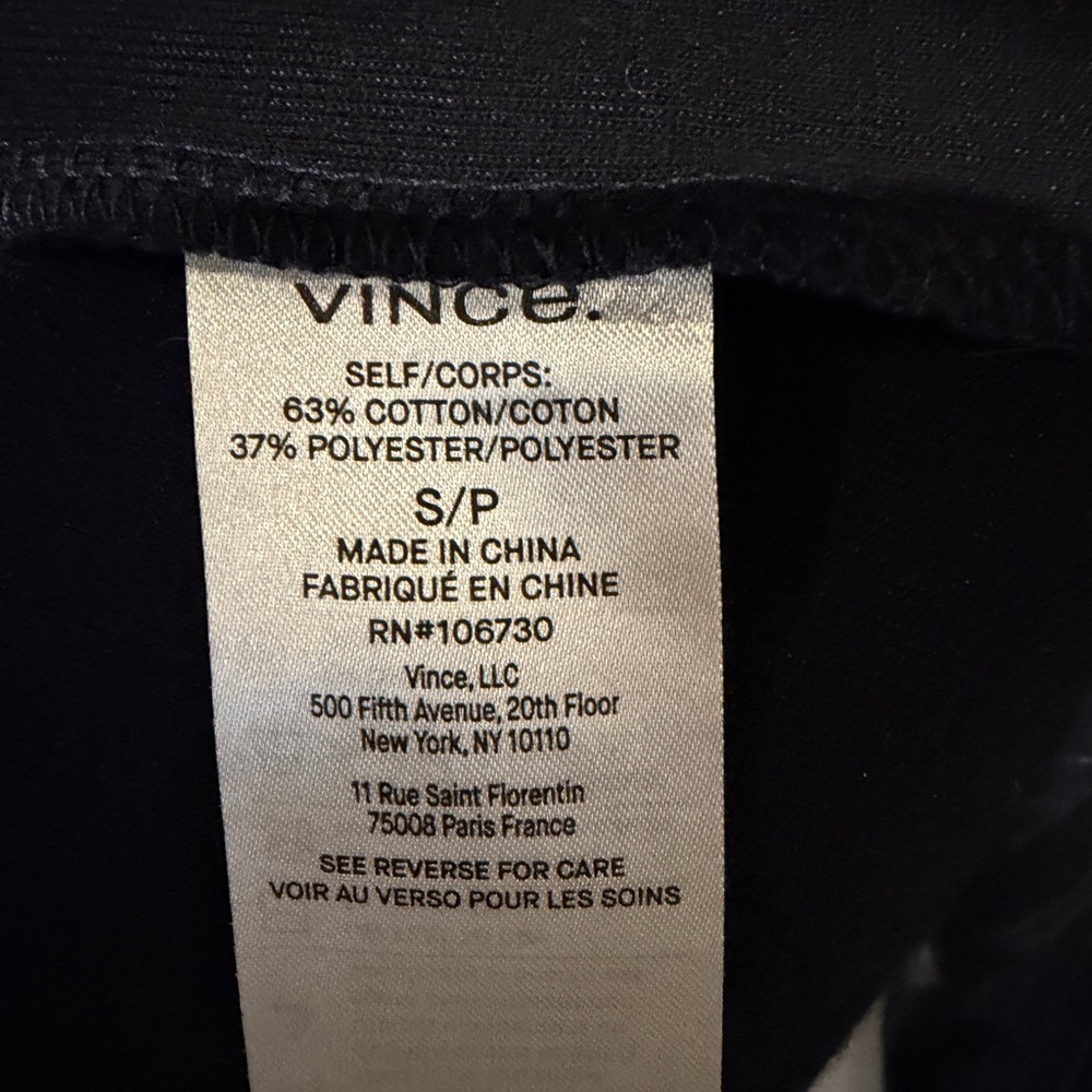 Vince Navy Pinstripe Shirt - Picture 3 of 5